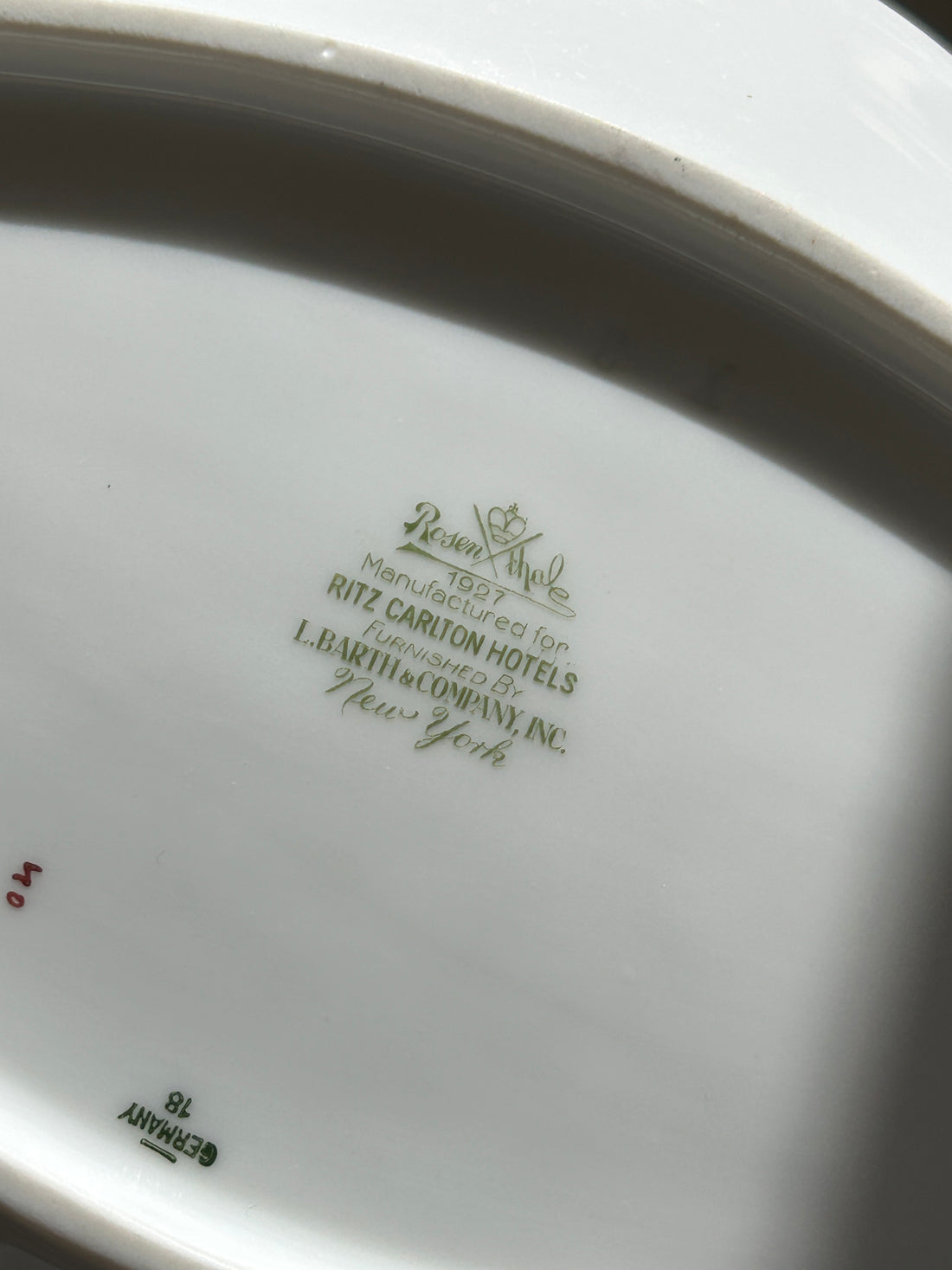 1927 Ritz Carlton Vintage Relish Dish | Rare &amp; Collectible at Collectors Gene