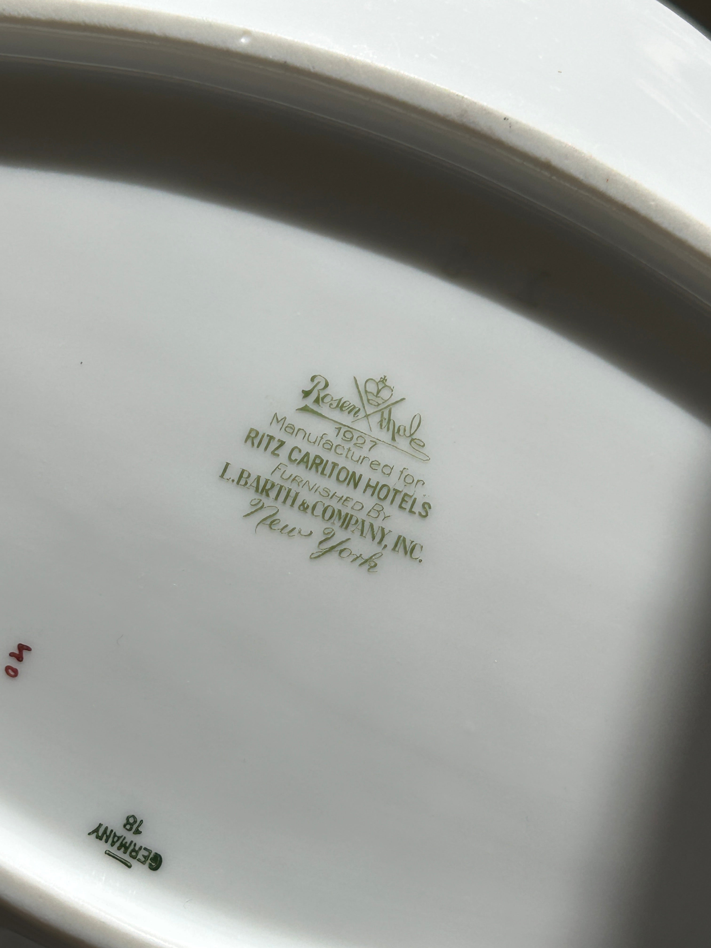1927 Ritz Carlton Vintage Relish Dish | Rare &amp; Collectible at Collectors Gene
