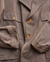 1930s Unconstructed Calvary Twill Gray Work Jacket | Collectors Gene