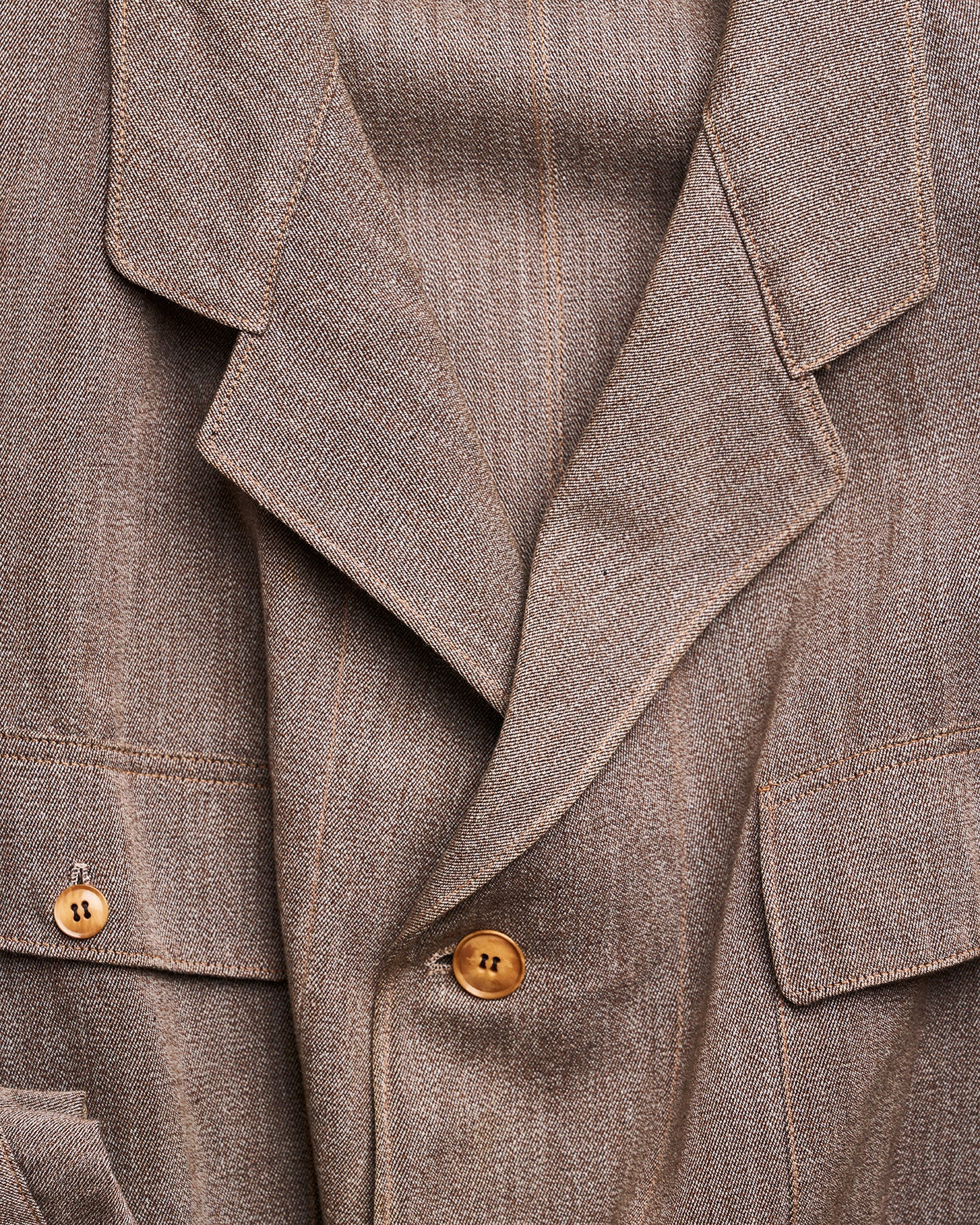 1930s Unconstructed Calvary Twill Gray Work Jacket | Collectors Gene
