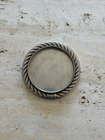1960s Hermès Cordage Rope Wine Coaster | Collectors Gene Vintage Shop