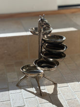 1960s Italian Giraffe Serving Stand with 6 Articulating Swivel Bowls | Collectors Gene