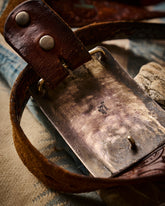 AL Belt Buckle & Tooled Leather Belt 1 | Doug Bihlmaier