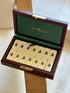Abercrombie & Fitch 28-Piece Double Six Domino Set in Wood Case – England | Collectors Gene
