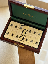 Abercrombie & Fitch 28-Piece Double Six Domino Set in Wood Case – England | Collectors Gene