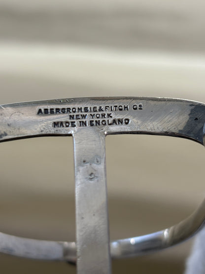 Abercrombie &amp; Fitch Silverplate Toast Rack – Made in England | Collectors Gene