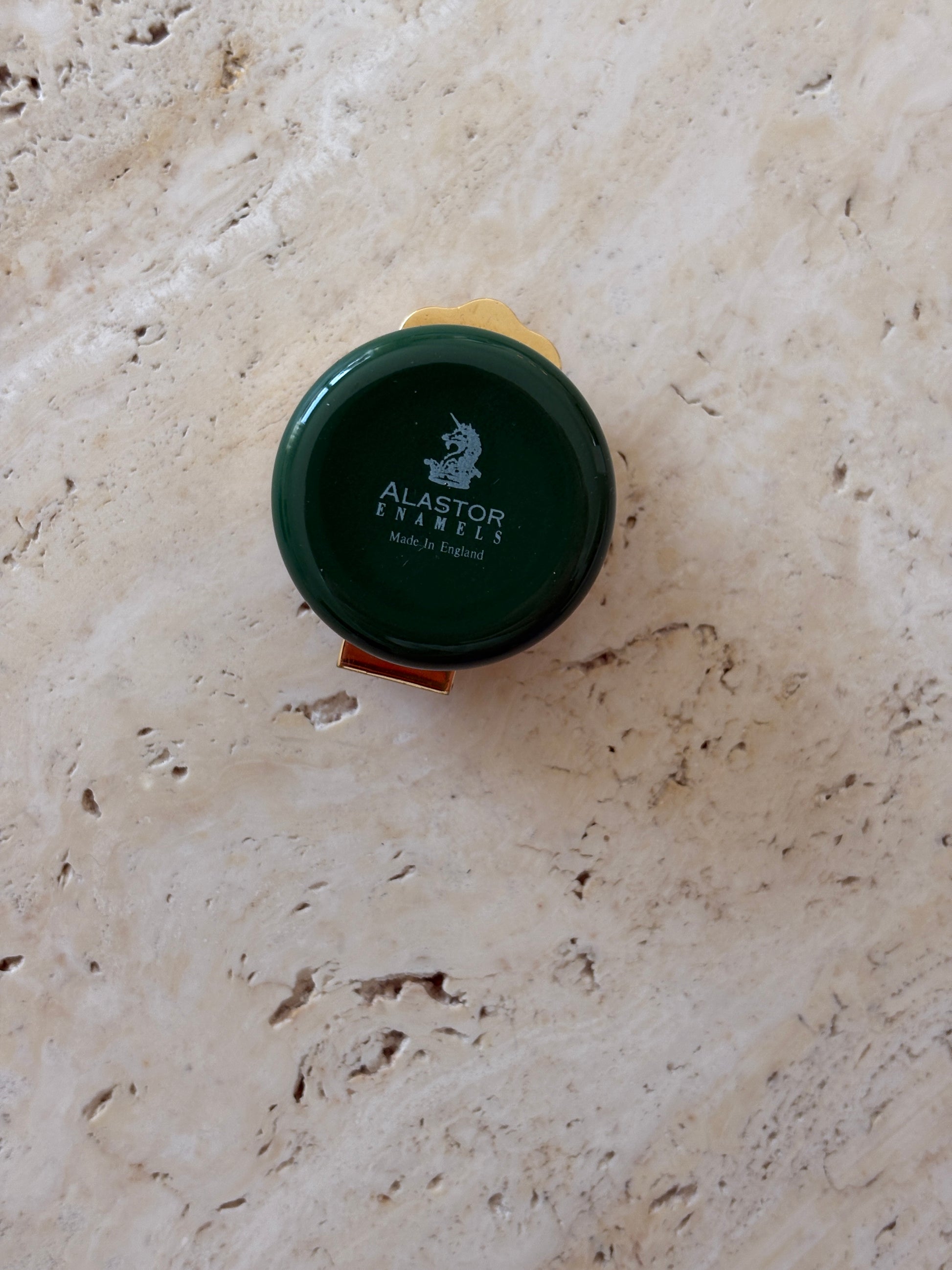 Alastor Enamels England Tartan Small Trinket Box | Collectors Gene Vintage Store