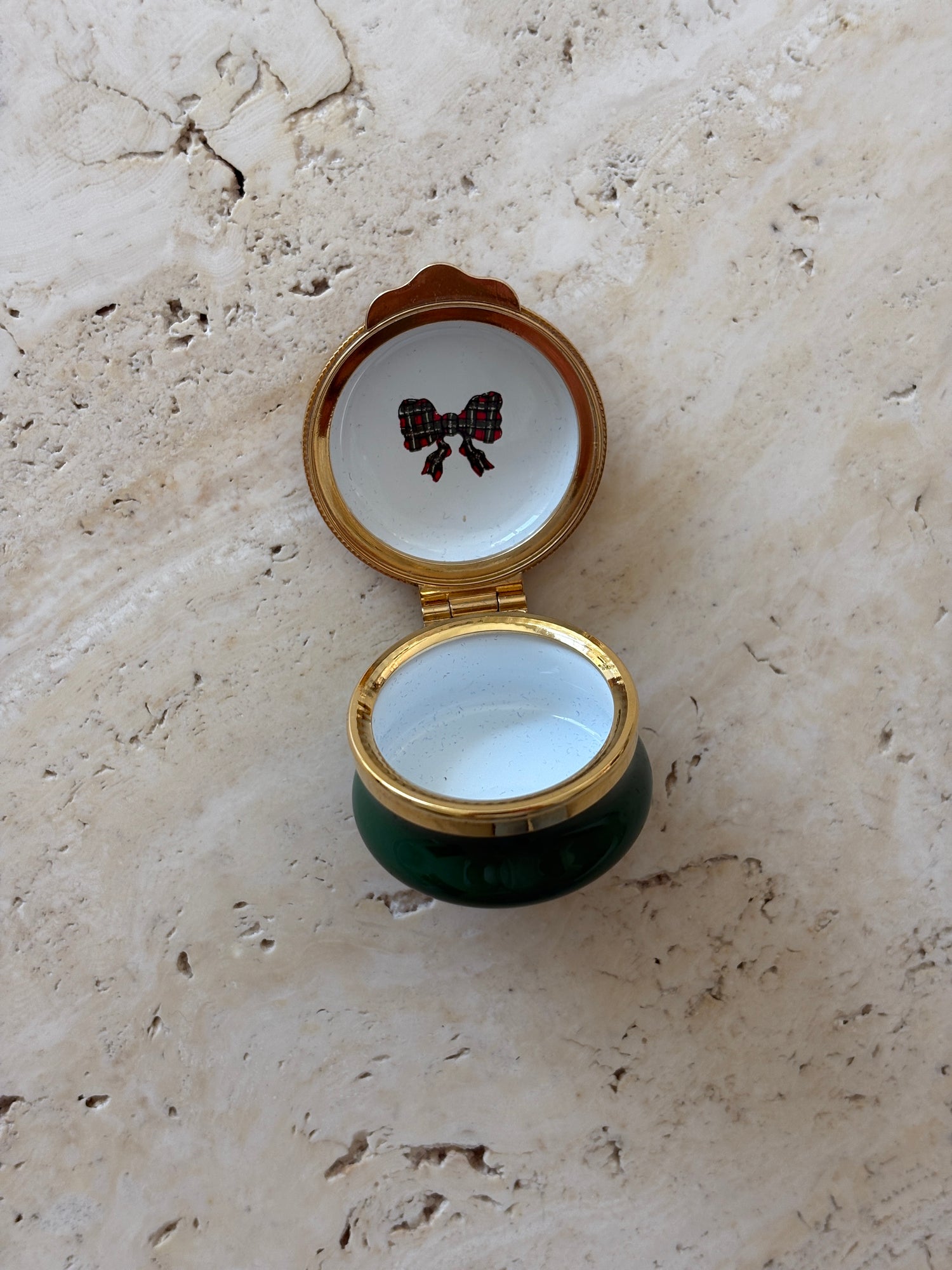 Alastor Enamels England Tartan Small Trinket Box | Collectors Gene Vintage Store