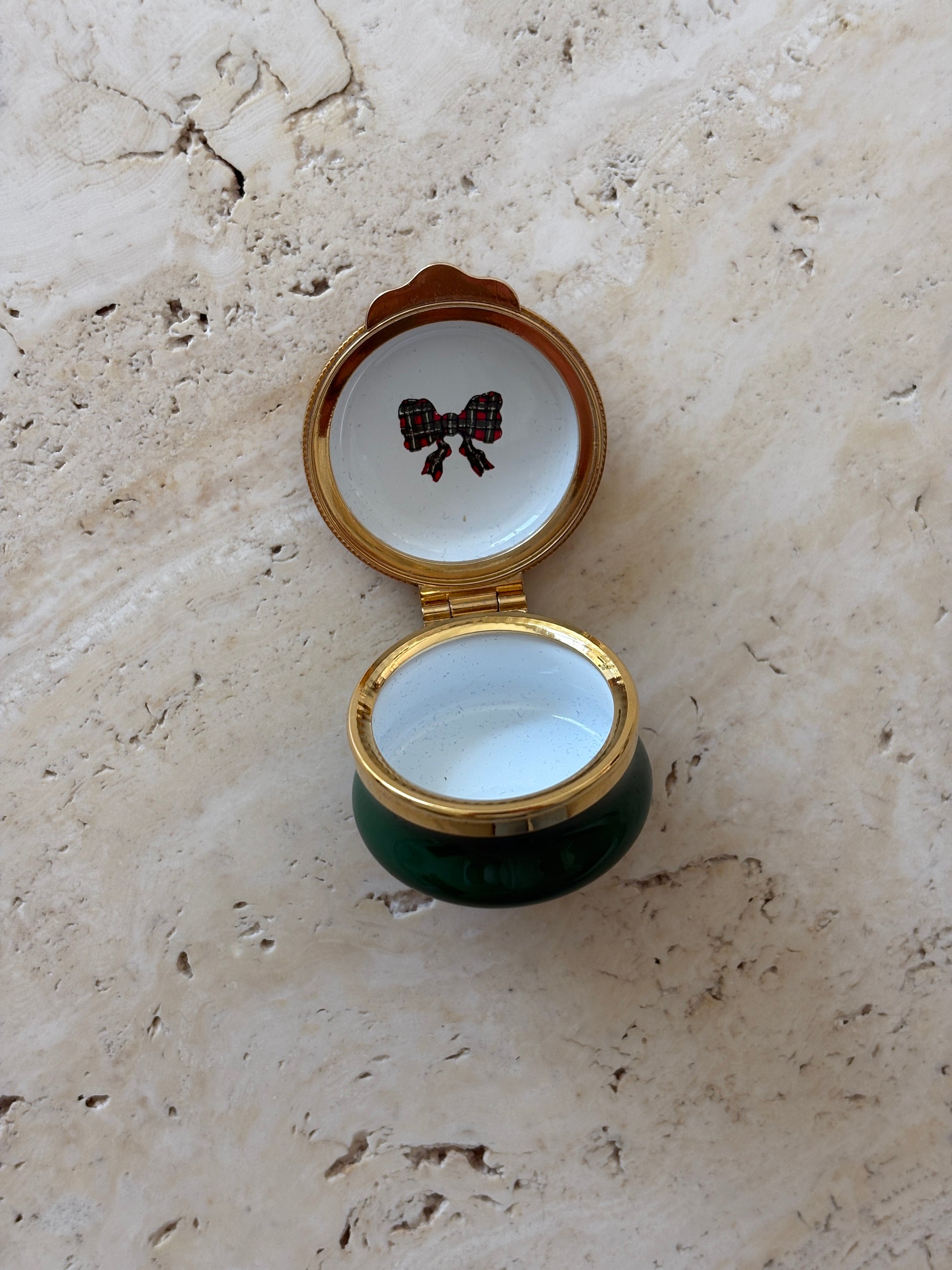 Alastor Enamels England Tartan Small Trinket Box | Collectors Gene Vintage Store