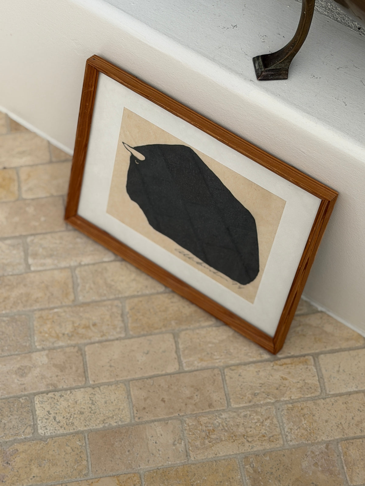 Albert Bertelsen Signed Bull Woodcut 1974 | Collectors Gene
