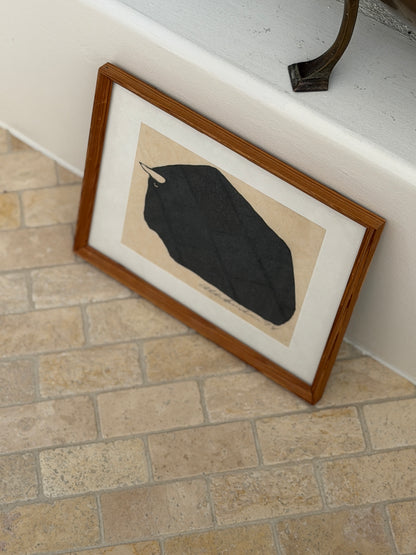 Albert Bertelsen Signed Bull Woodcut 1974 | Collectors Gene