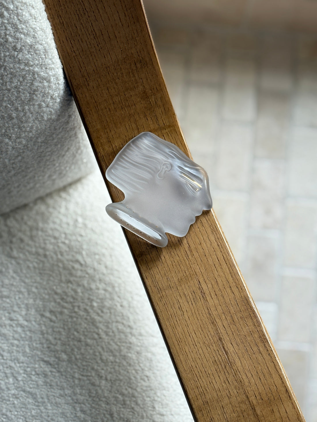 Alekos Fassianos for Daum Clear Kallisti Sculpture | Collectors Gene