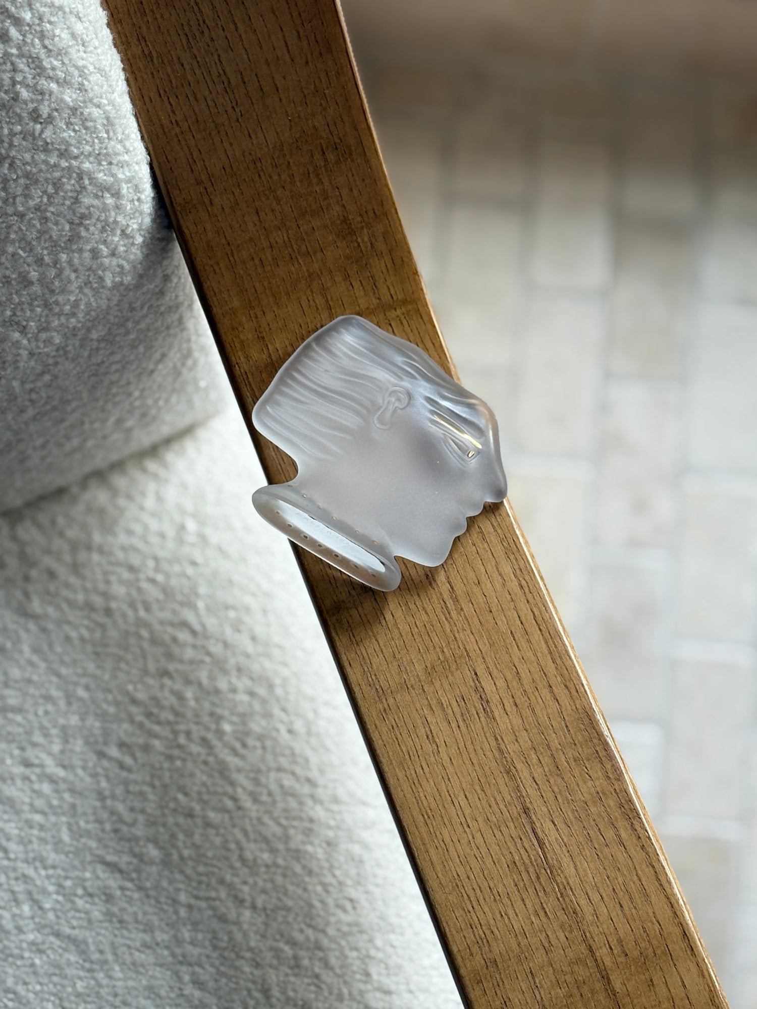 Alekos Fassianos for Daum Clear Kallisti Sculpture | Collectors Gene