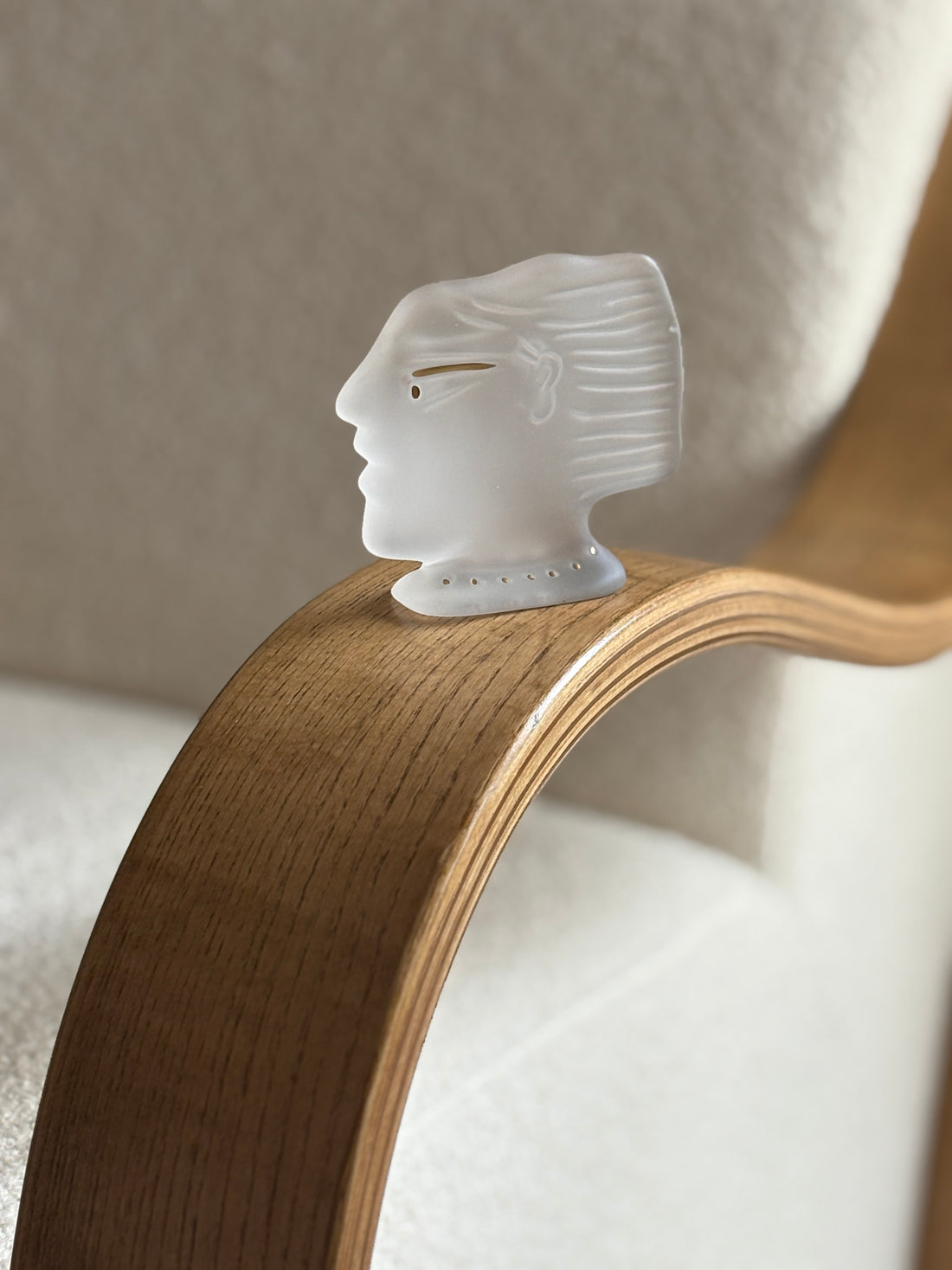 Alekos Fassianos for Daum Clear Kallisti Sculpture | Collectors Gene