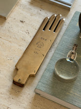 Antique French Brass Industrial Glove Mold by Armand Bonnet_- Paris c.1920 | Collectors Gene