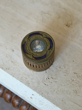 Antique French Gilt Bronze Jewelry Box with Hand-Painted Miniature Portrait c. Late 19th Century | Collectors Gene