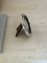 Antique Sterling Silver Tortoiseshell Round Picture Frame | Collectors Gene
