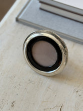 Antique Sterling Silver Tortoiseshell Round Picture Frame | Collectors Gene