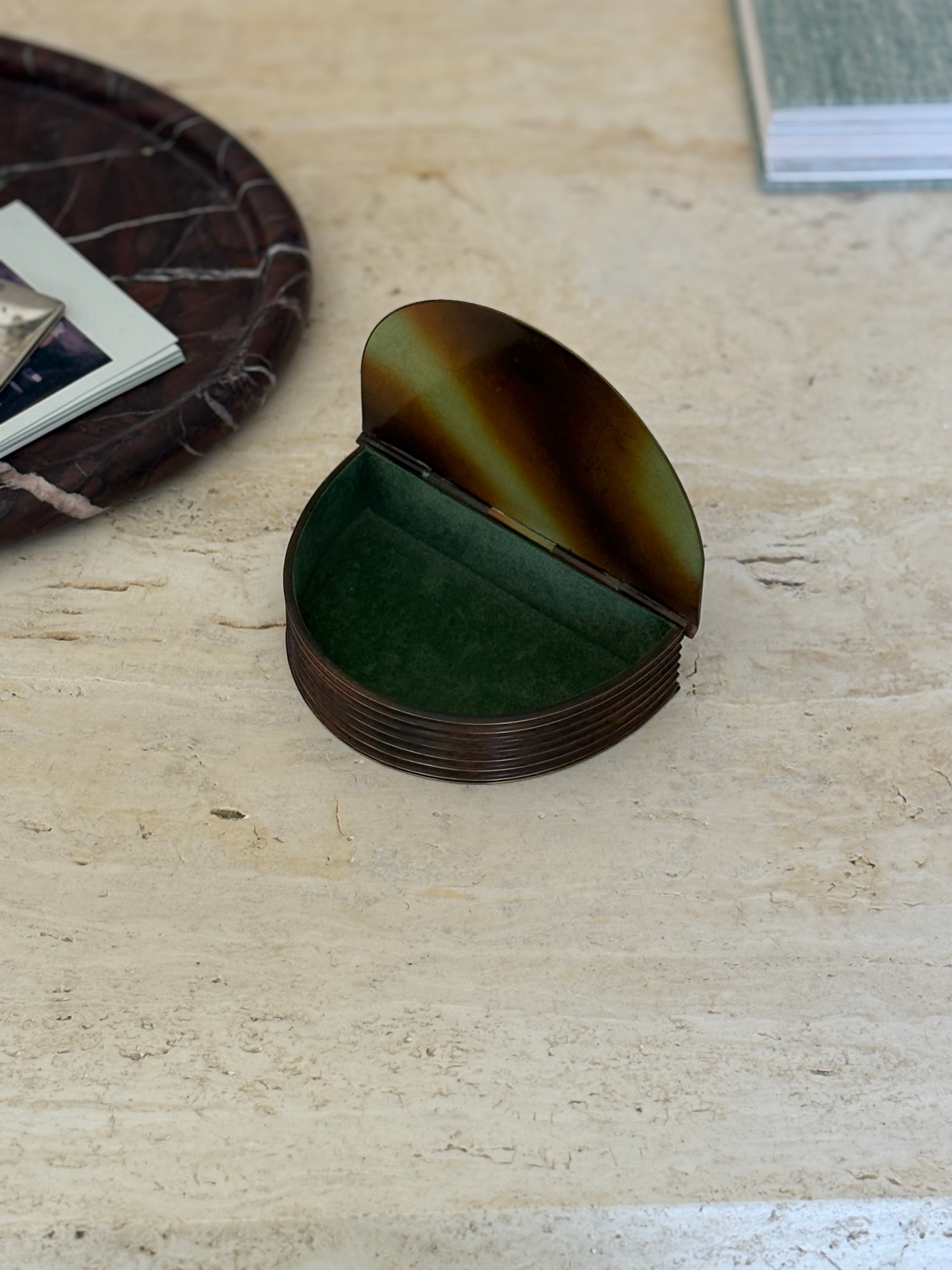 Art Deco Bronze Box by Modern Metallkonst – Sweden 1940s | Collectors Gene