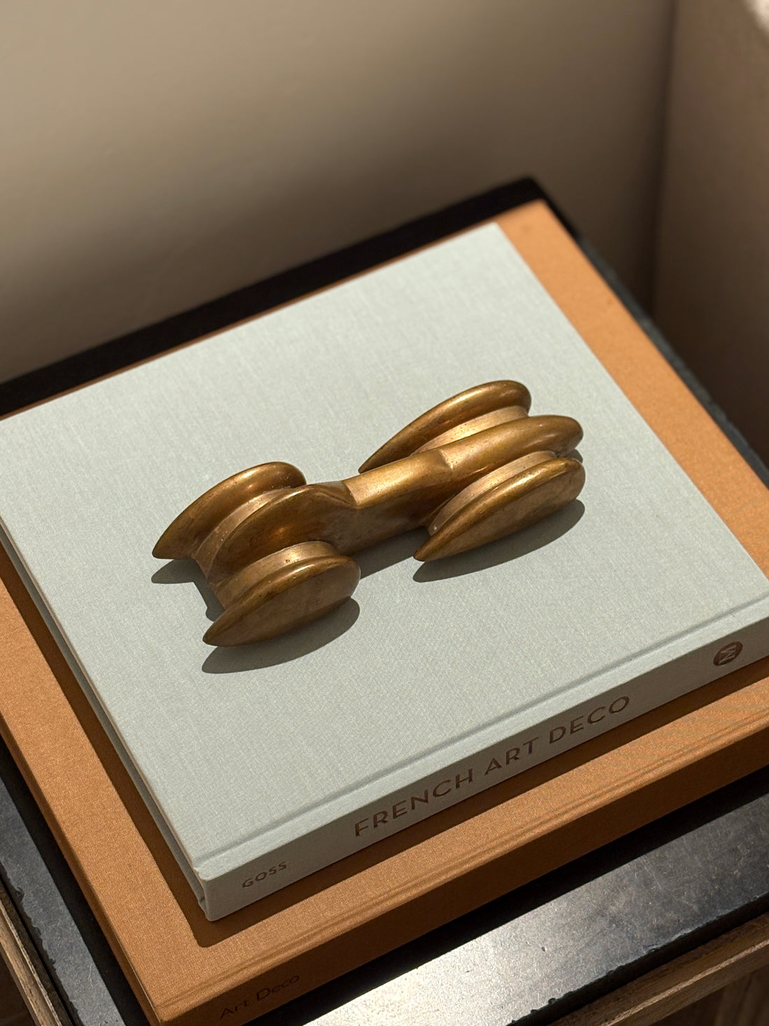 Art Deco Car Sculpture in Brass by Despres Fondeur | Collectors Gene