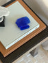 Art Deco Kallisti Sculpture in Cobalt by Alekos Fassianos for Daum France | Collectors Gene