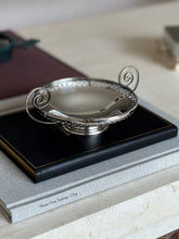 Art Nouveau Silver-Plated Pierced Pedestal Bonbon Dish with Scroll Handles by Mappin Webb | Collectors Gene