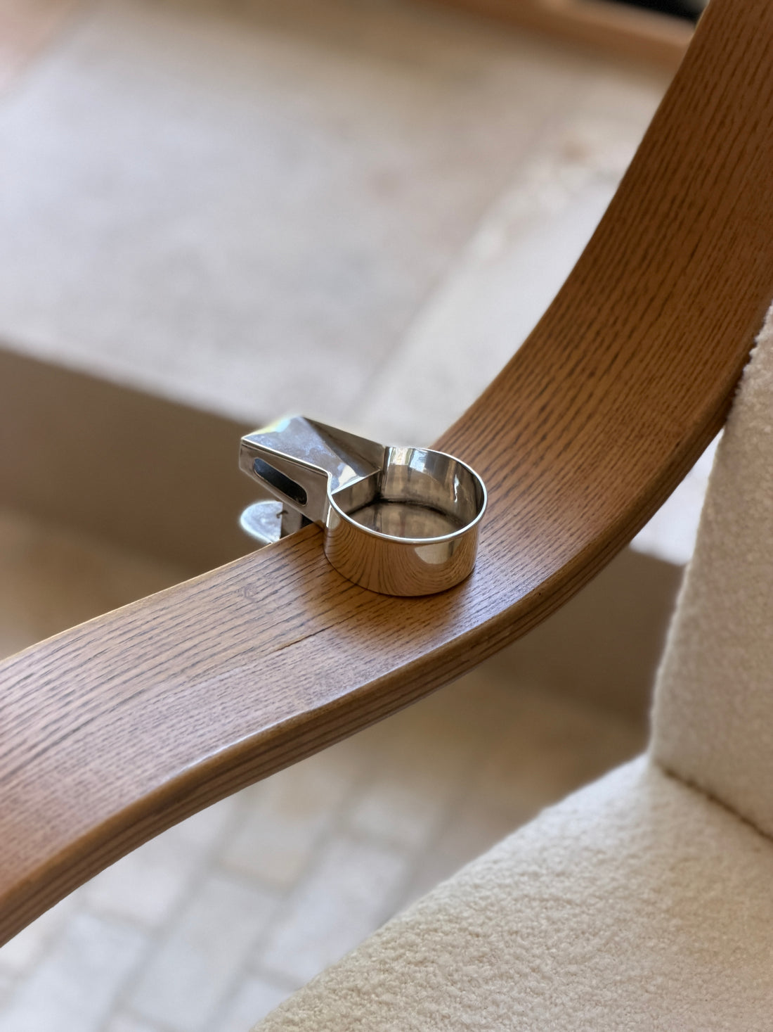 Asprey &amp; Co. Silver Table Clip Clamp On Matchbox Holder &amp; Ashtray – London 1922  | Collectors Gene