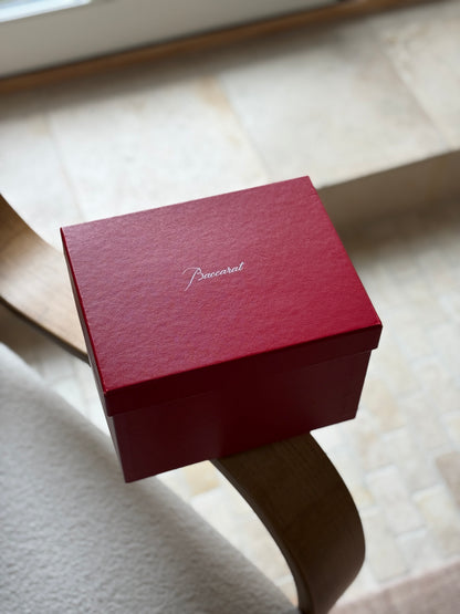 Baccarat Crystal Vase with Original Box