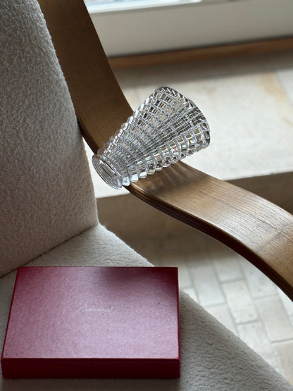Baccarat Crystal Vase with Original Box