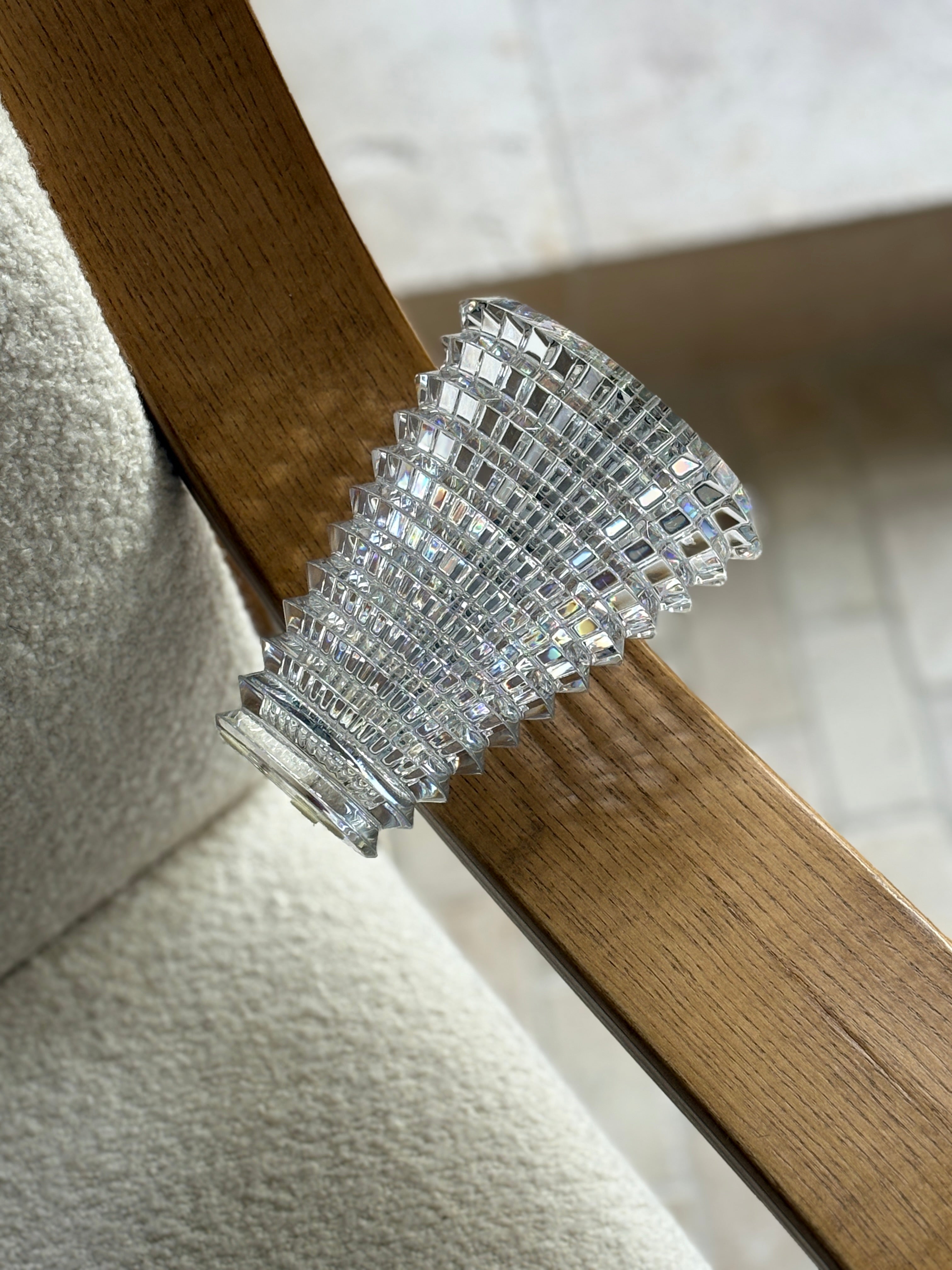 Baccarat Faceted Crystal "Eye" Vase | Collectors Gene