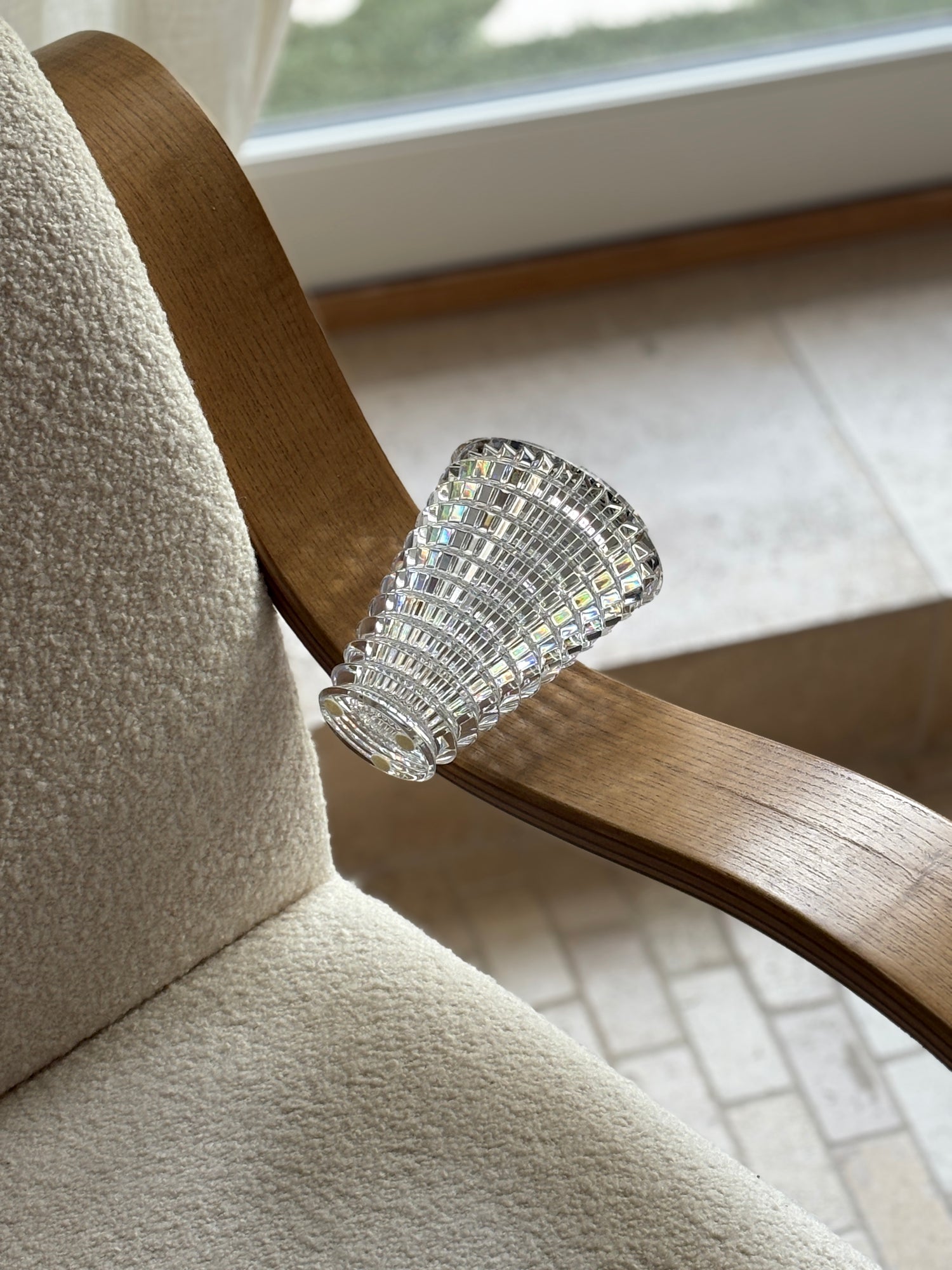 Baccarat Faceted Crystal "Eye" Vase | Collectors Gene