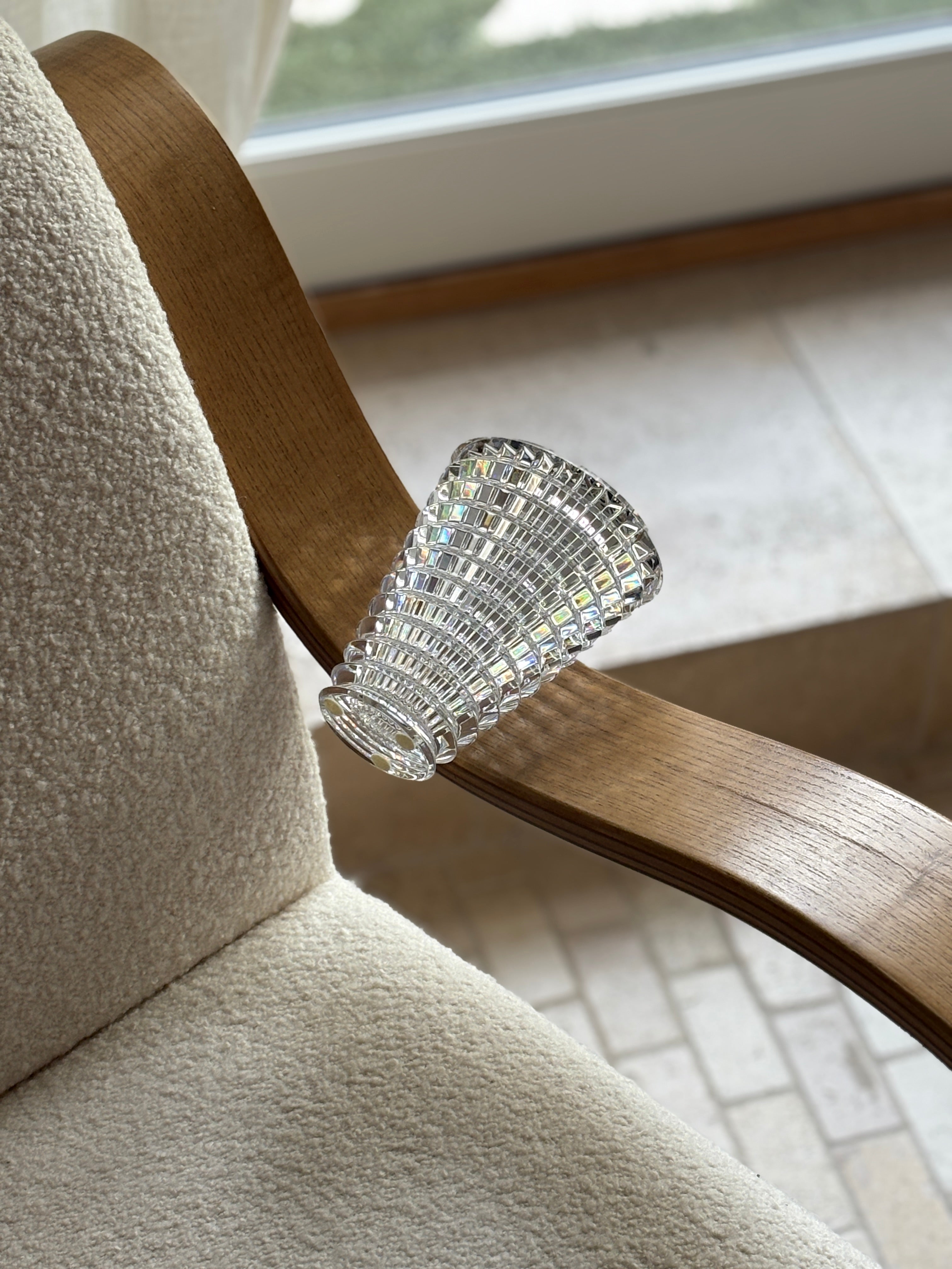 Baccarat Faceted Crystal "Eye" Vase | Collectors Gene