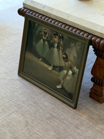 Ballerinas Oil Painting by Juan Giralt-Lerin | Collectors Gene