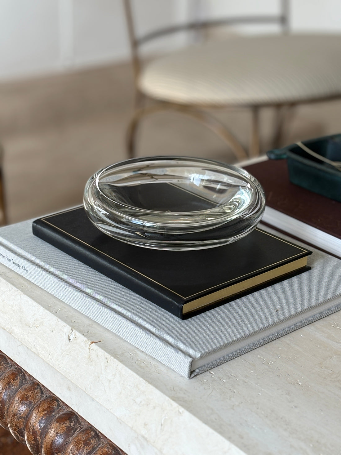 Barbini Murano Suspended Glass Bowl - Italy