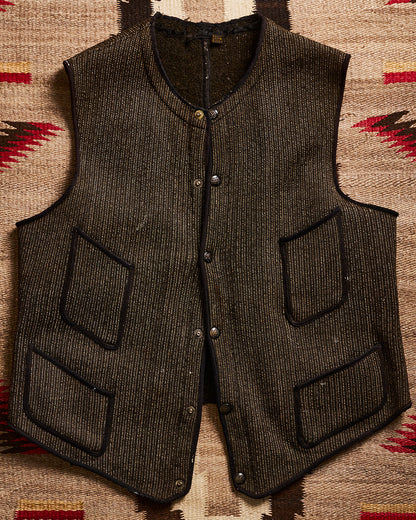Beech Vest with Snap Placket with Belted Back | Doug Bihlmaier