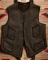 Beech Vest with Snap Placket with Belted Back | Doug Bihlmaier