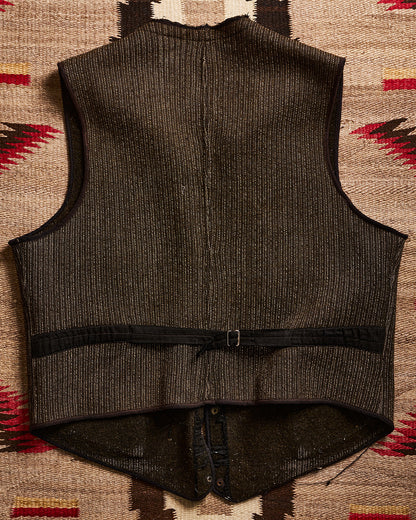 Beech Vest with Snap Placket with Belted Back | Doug Bihlmaier