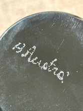 Black & Clear Murano Glass Asian Sculpture with Conical Hat by Renato Anatra | Collectors Gene