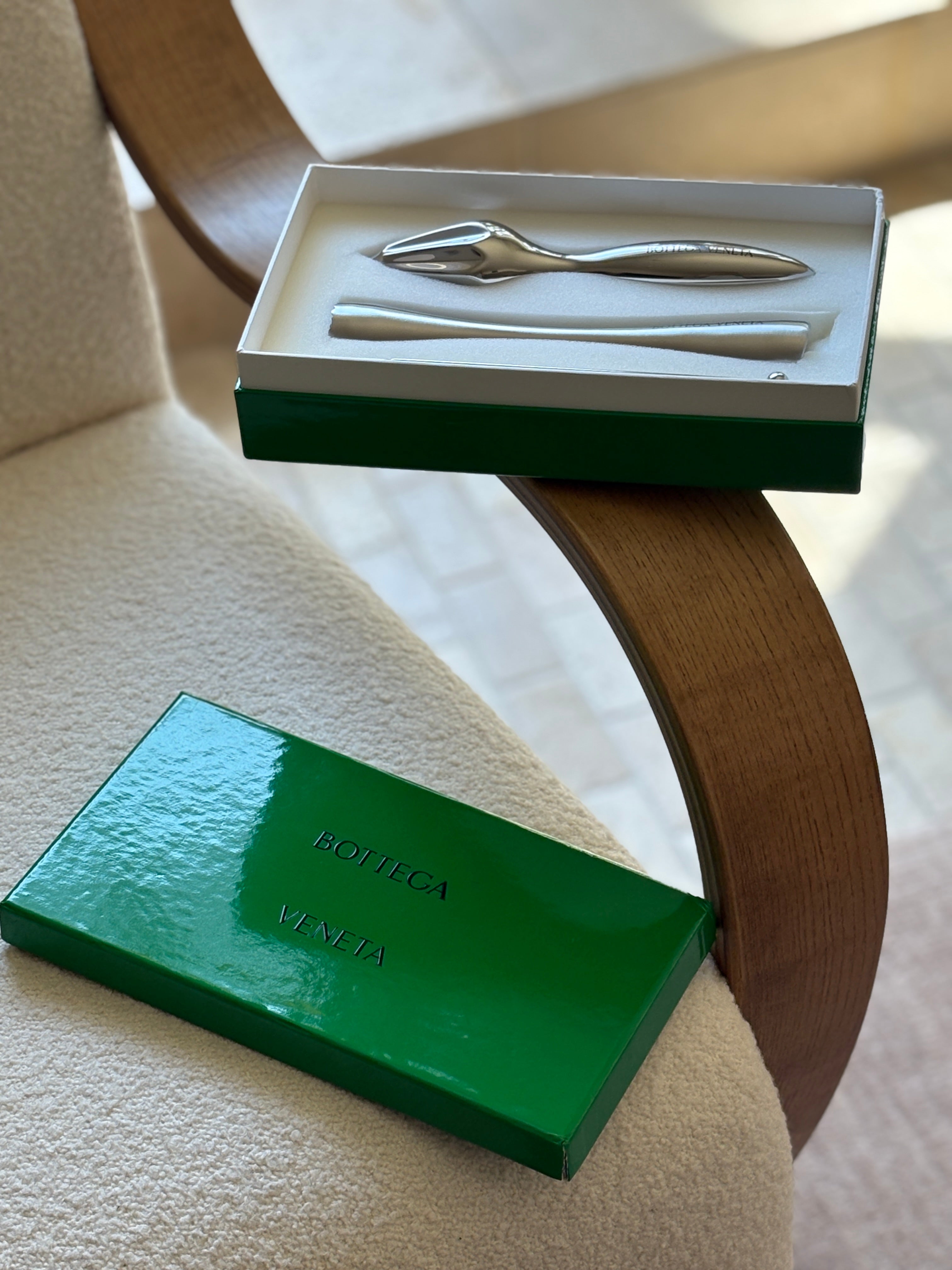 ボッテガヴェネタ ノベルティ カクテルセット Bottega Veneta Stainless Steel Bar Tool Set - Novelty – Collectors