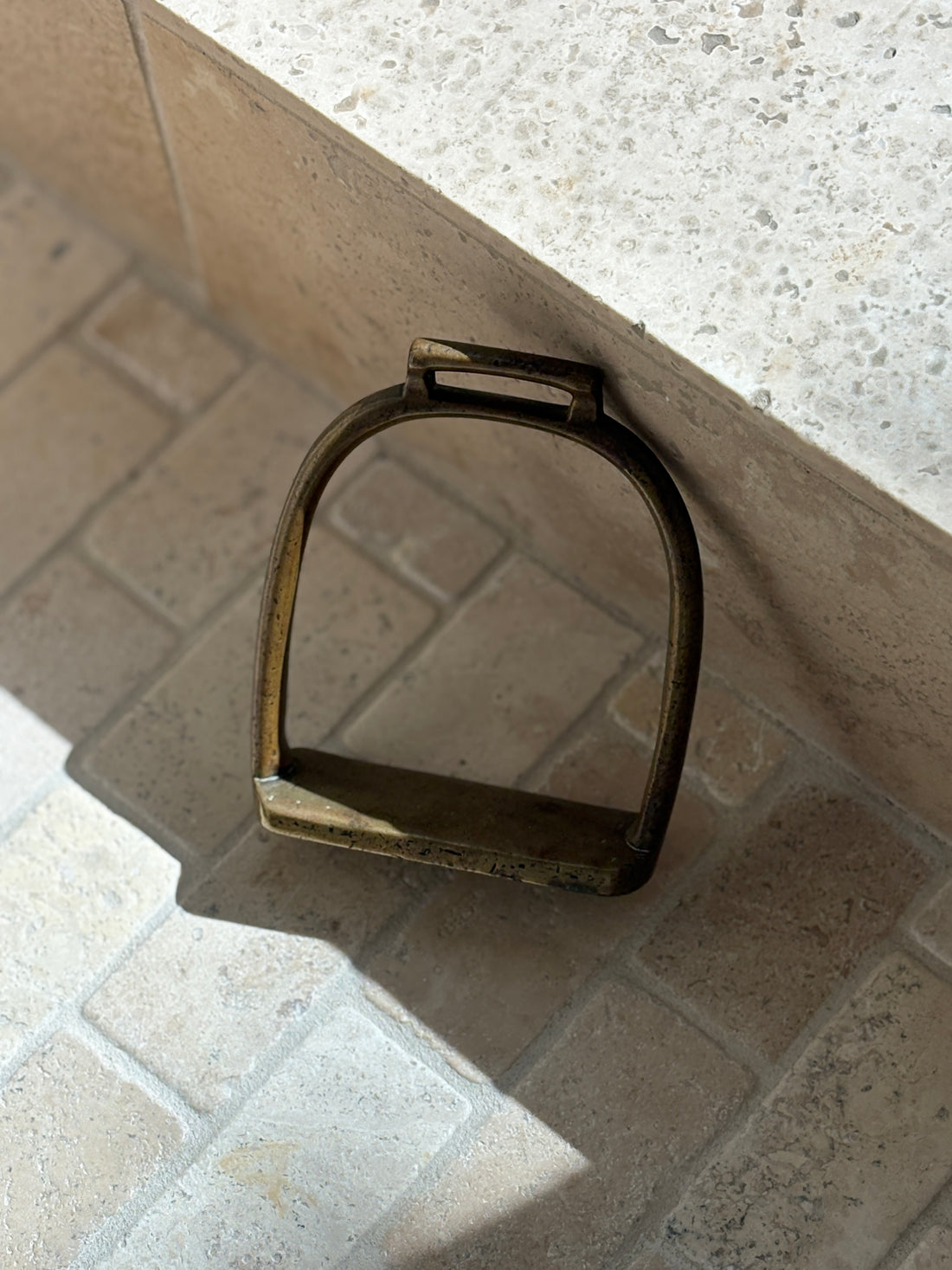 Brass Horse Stirrup Paperweight | Collectors Gene