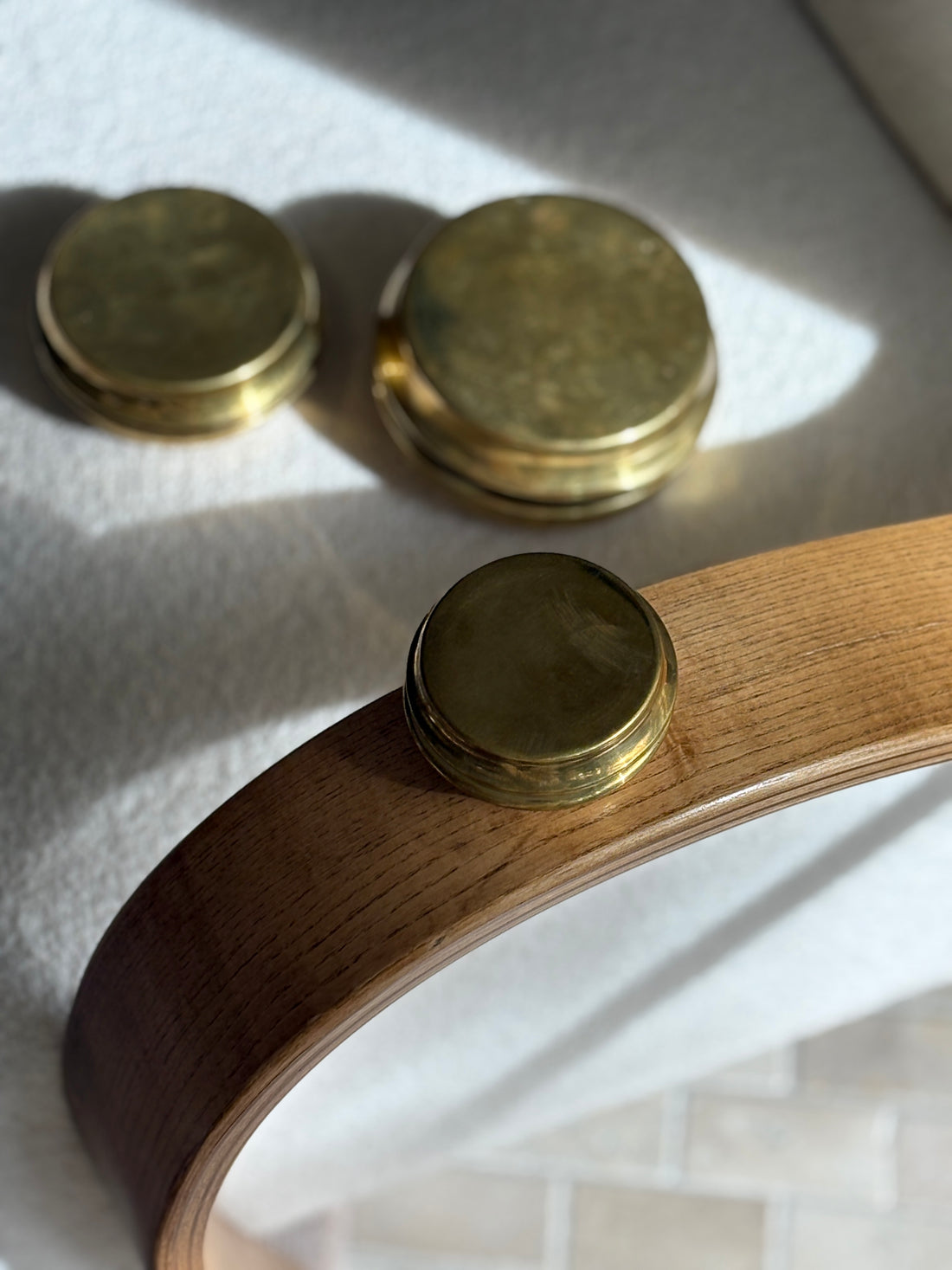 Brass Italian Nesting Boxes by Gallinaro Oggettistica | Collectors Gene