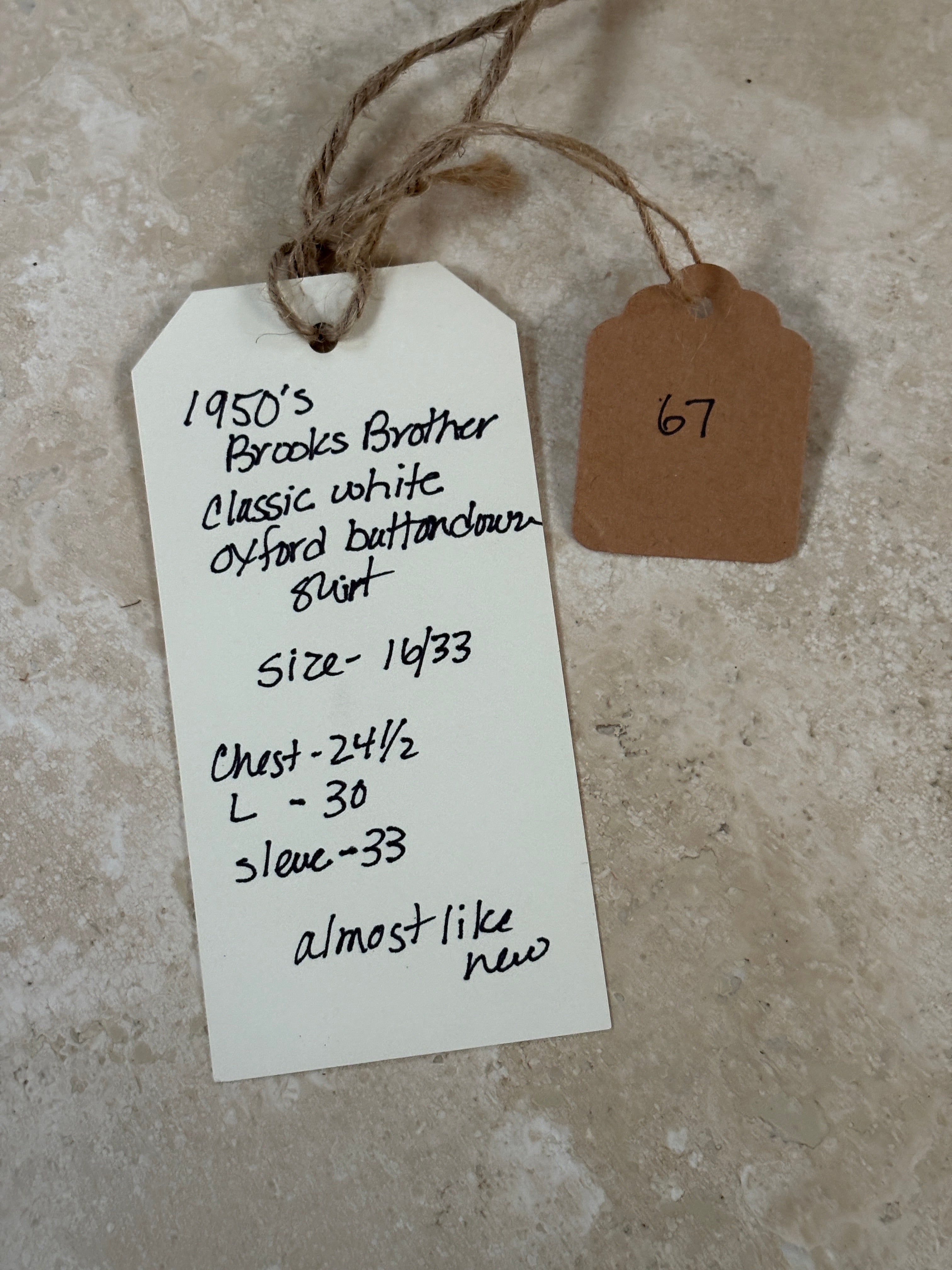 Brooks Brothers White Shirt | Doug Bihlmaier