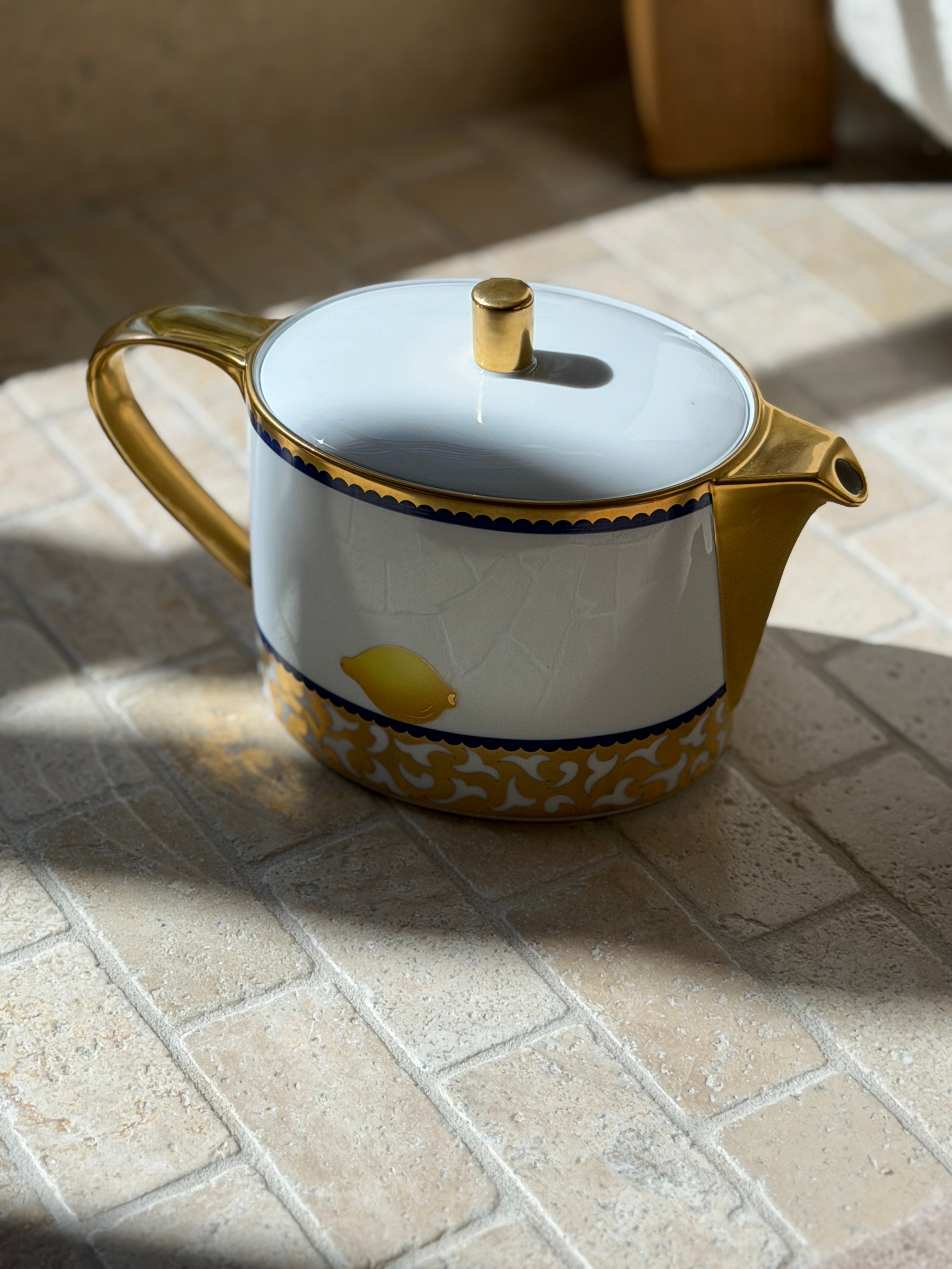 Bvlgari x Rosenthal Frutta Alla Finestra Porcelain Teapot | Collectors Gene
