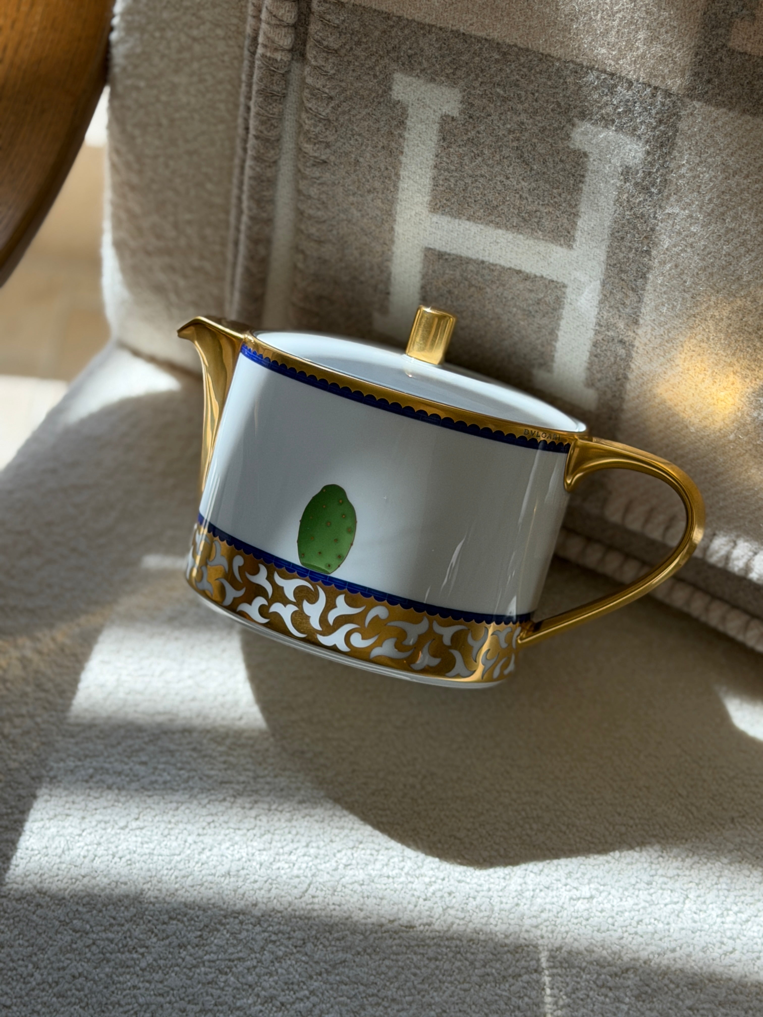 Bvlgari x Rosenthal Frutta Alla Finestra Porcelain Teapot | Collectors Gene