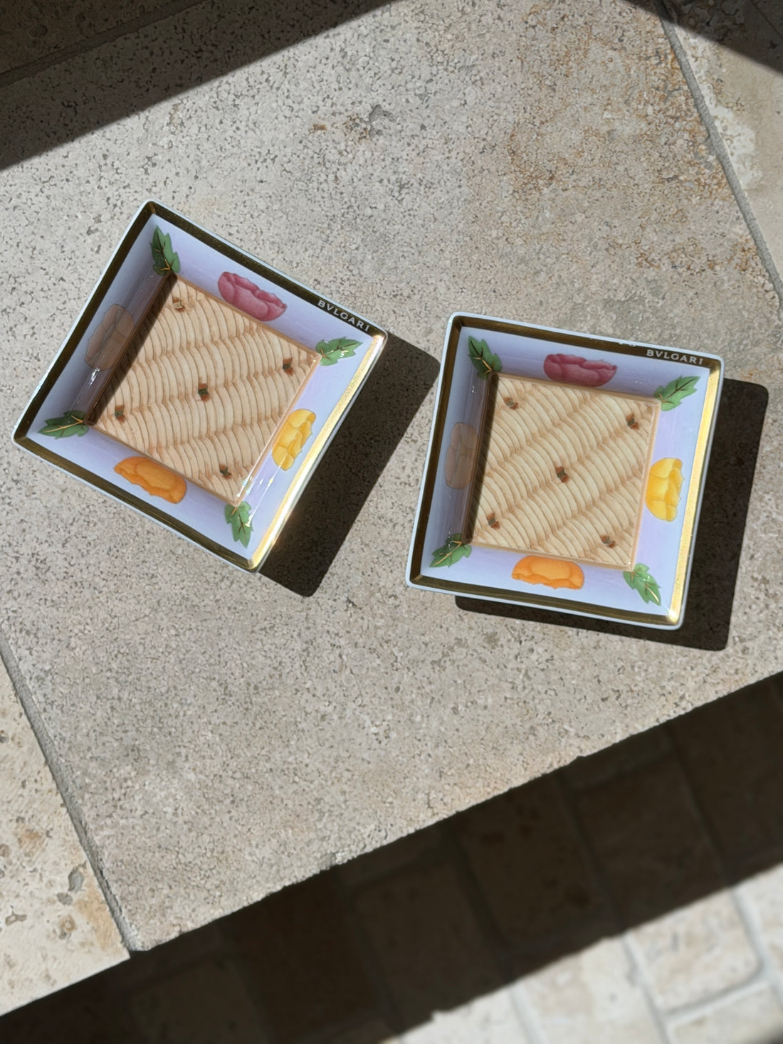 Bvlgari x Rosenthal Le Rose Porcelain Catchall Vide Poche | Collectors Gene