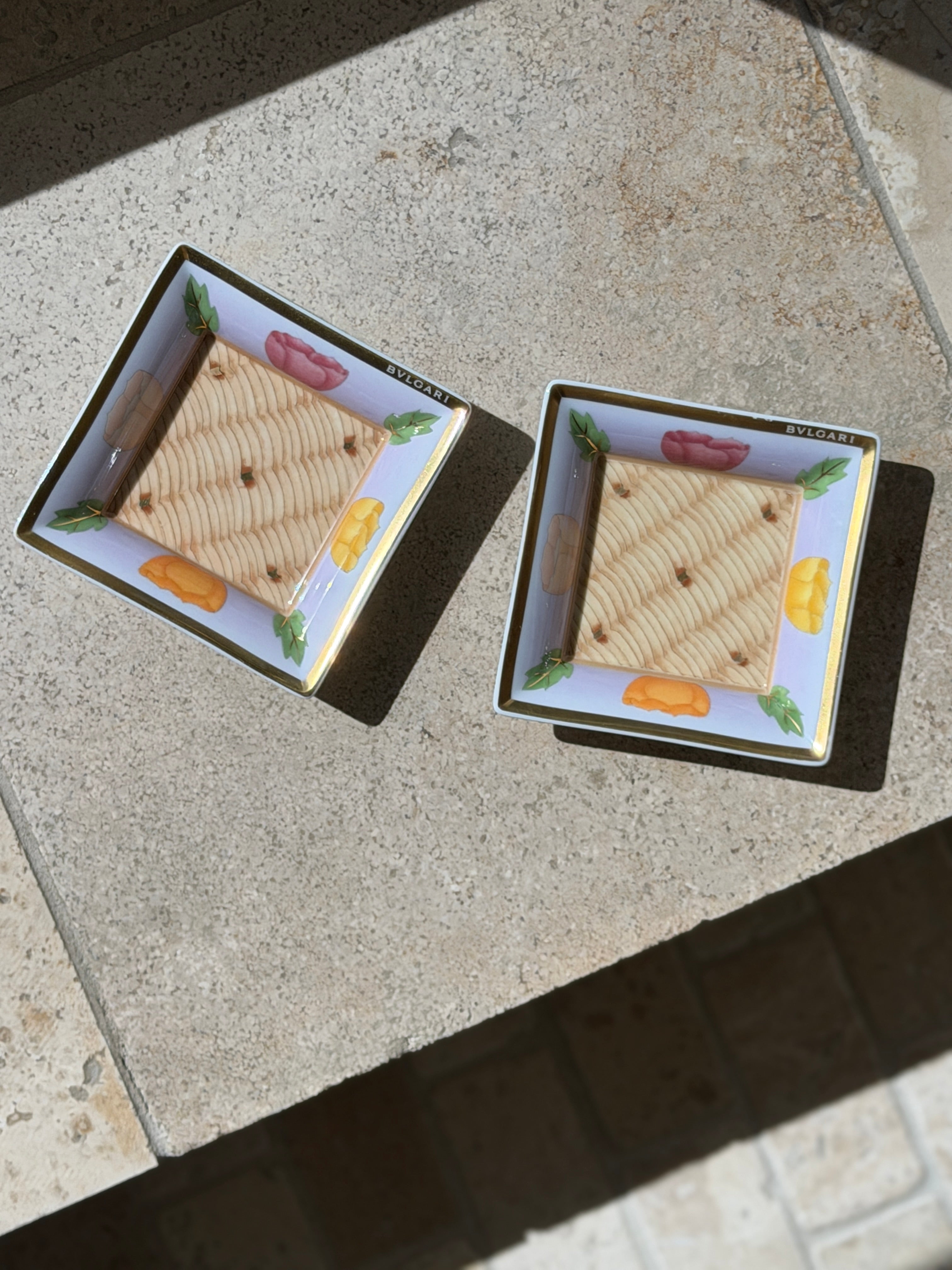 Bvlgari x Rosenthal Le Rose Porcelain Catchall Vide Poche | Collectors Gene