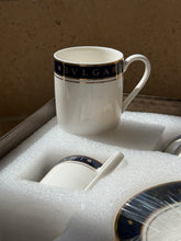 Bvlgari x Rosenthal Quadri Porcelain Espresso Cup Saucer Set for Six | Collectors Gene