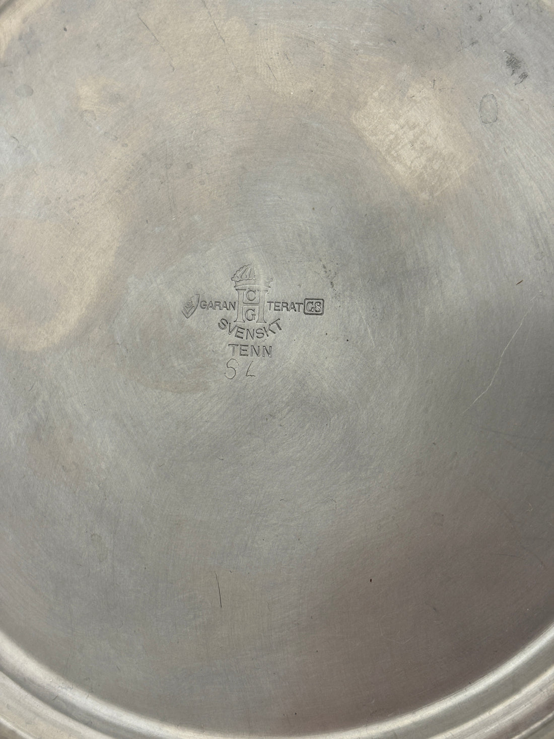 C.G. Hallberg for Svenskt Tenn Pewter Bowl | Collectors Gene