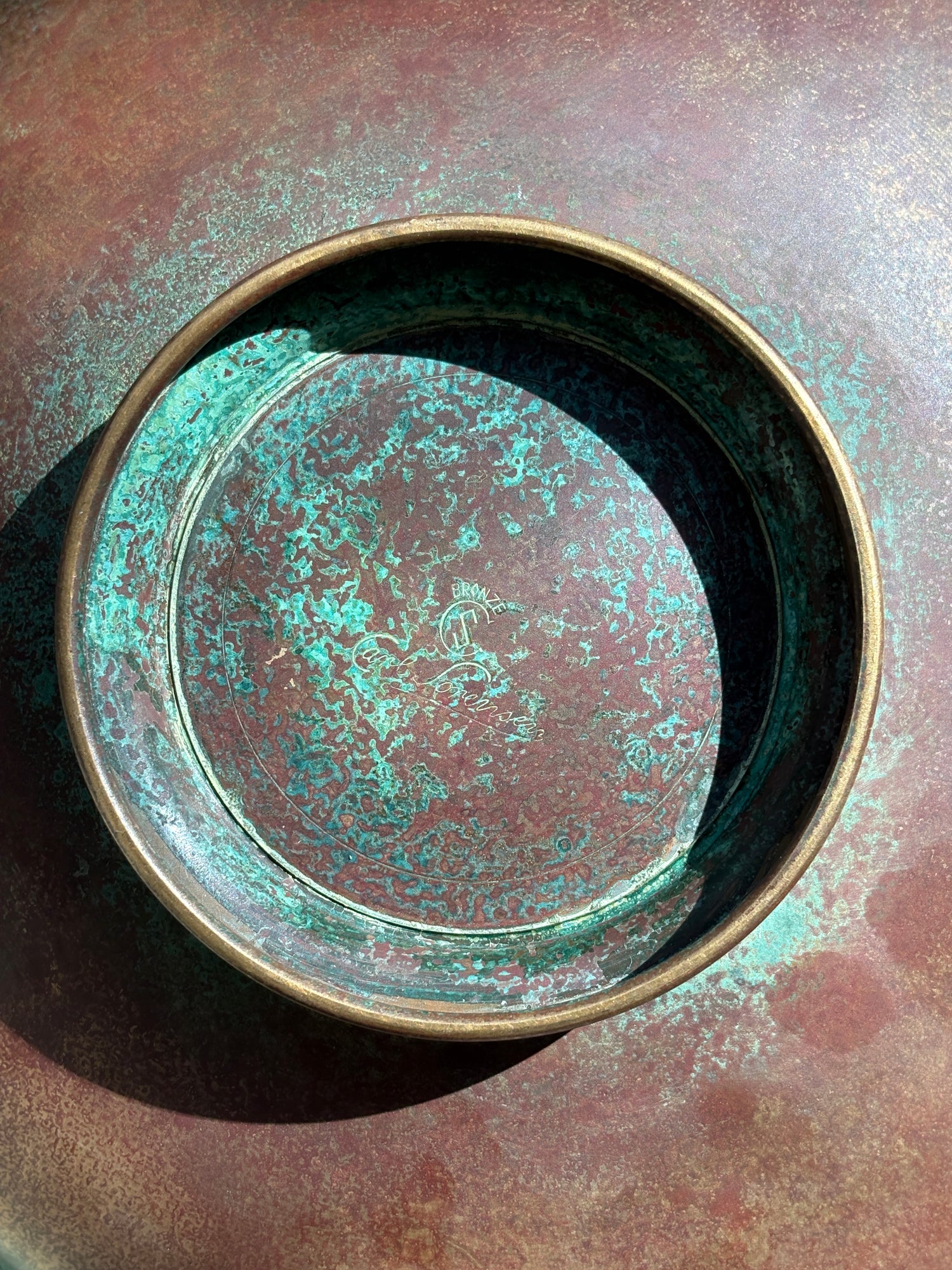 Carl Sorensen Bronze Bowl - c. 1920&