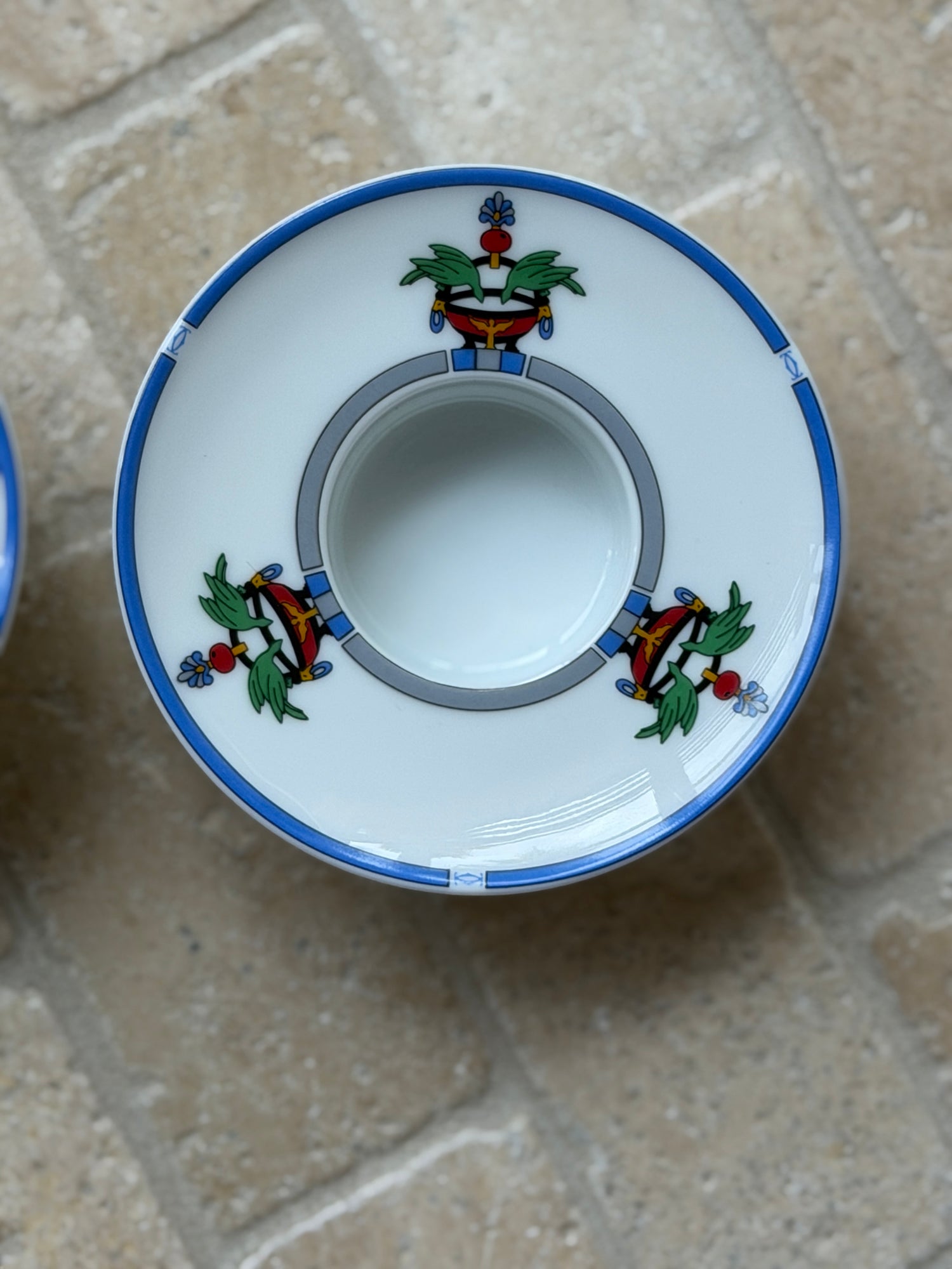 Cartier La Maison Venitienne Limoges Porcelain Votive Candle Holders | Collectors Gene